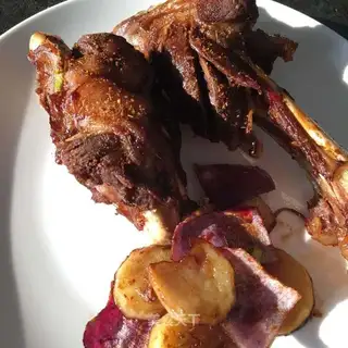 The oven lamb chop