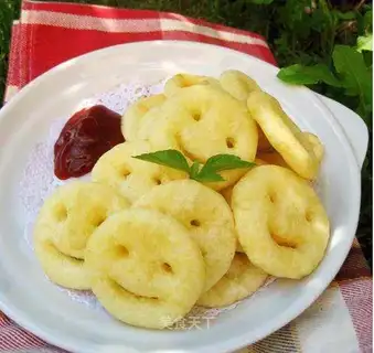 Smiley potatoes