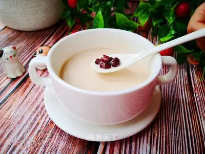 Bean milk tea