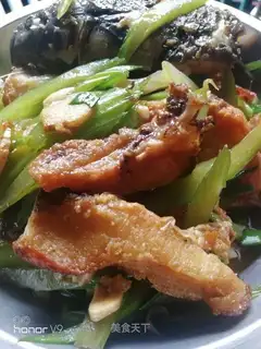 Cricket fried fish