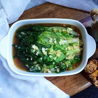 Garlic lettuce