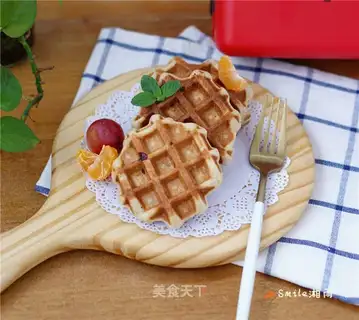 Cranberry waffles