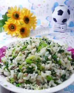 Cream beef paste fried rice