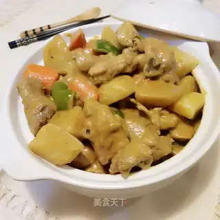Curry chicken