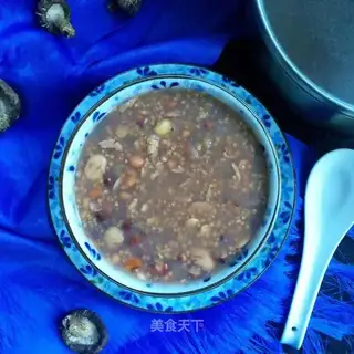 Bean money, red bean congee