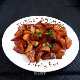 Sugar apricot mushrooms