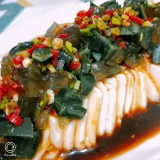 Homemade egg tofu