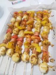 The peppered quail egg