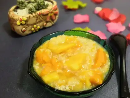 Potato pumpkin porridge