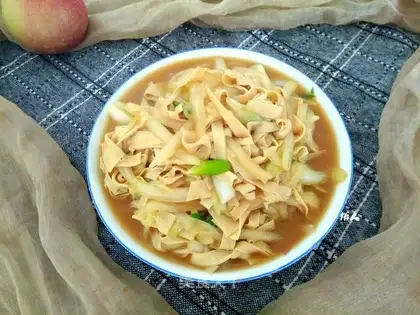 Cabbage dry tofu