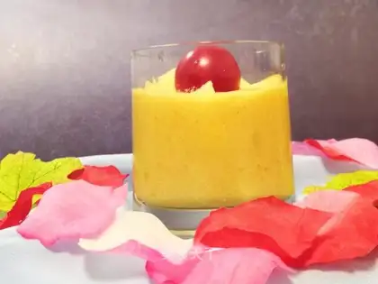 Mango mud with apples