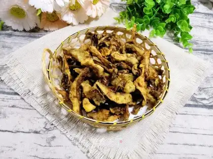 Fried mushrooms