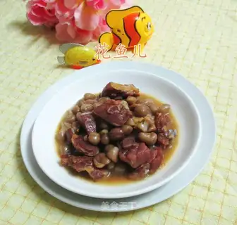 Peanut rice for duck legs