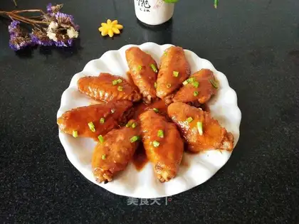Beer chicken wings