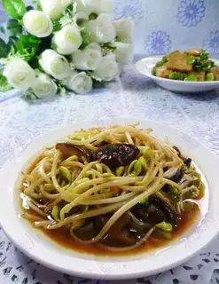 Money mushroom sprouts