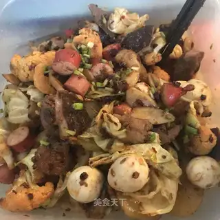 Homemade barbeque