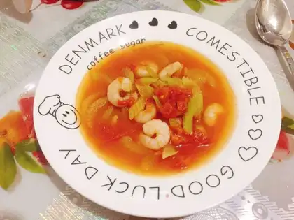 Sour shrimp
