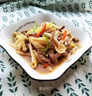Beef sea mushrooms