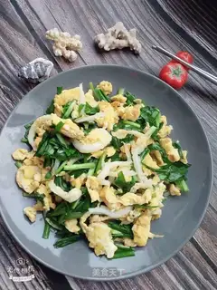 Silver fish fried eggs