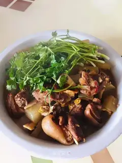 The lamb radish