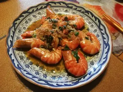 Lemon shrimp