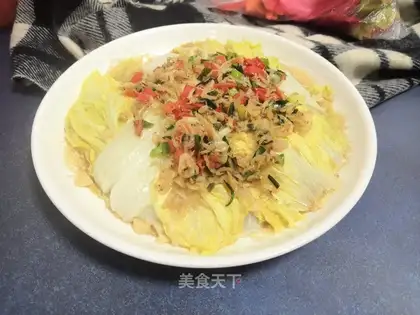 Garlic shrimp doll food