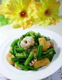 Shrimp oil, tofu sapphire