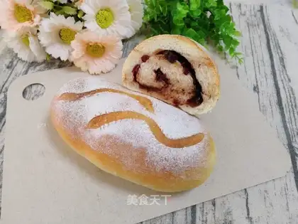 Chocolate cranberry bread