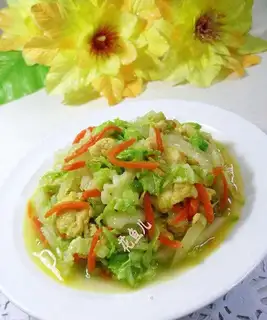 Eggs and cabbage