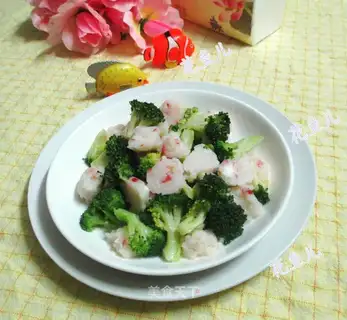 Shrimp-flavored broccoli