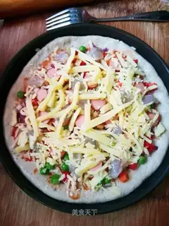Shrimp pizza