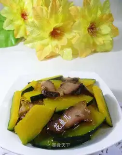 Soy sauce and Japanese pumpkins