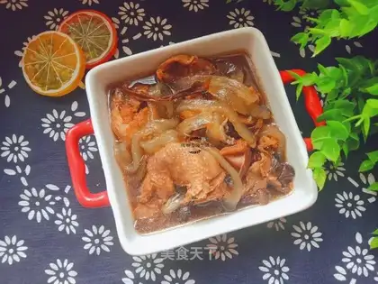 Chicken stew mushrooms