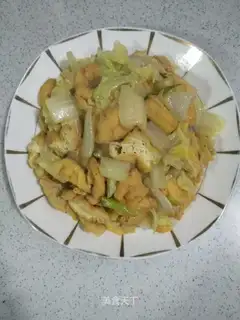 Tofu and sauerkraut