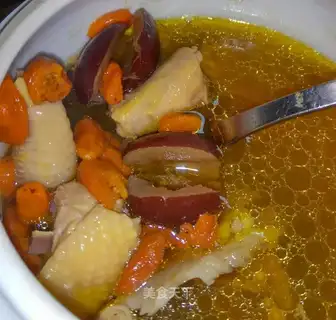 It's a chicken soup