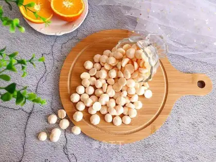 Orange soybeans