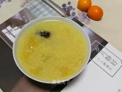 Red-tree apple porridge