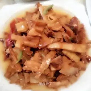 Spring fried meat