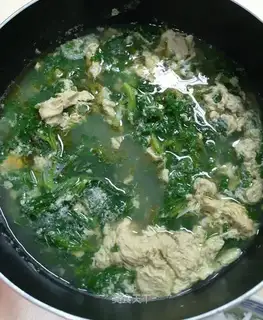 Egg soup