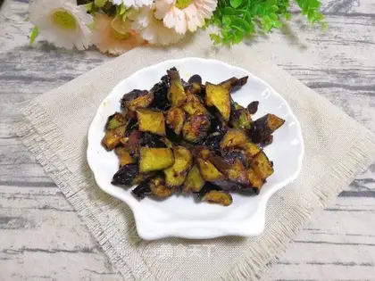 Dry bean petal eggplant
