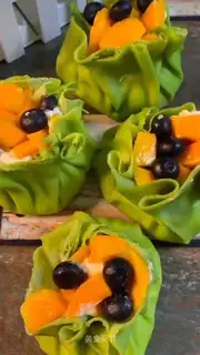 Fruit and butter bags