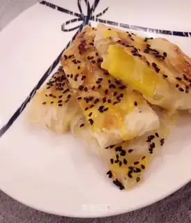 Cheese millennia mango soufflé