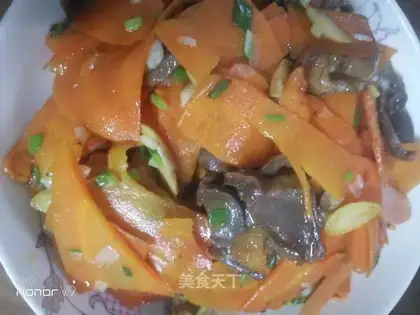 Ducked carrots