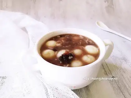Red bean salsa rice round