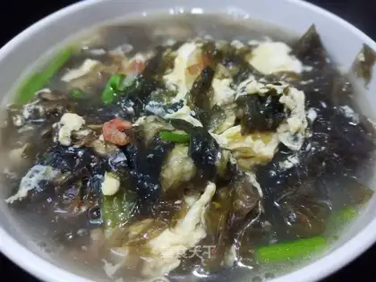 Shrimp and pickle soup