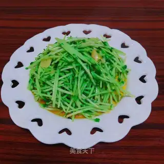 Clean up the peas