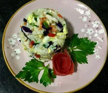 Five-shrimp rice