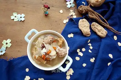 Western ginseng will be the crumb soup