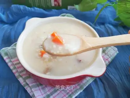 Carrot, oatmeal