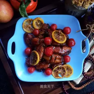 Lemon Coke wings
